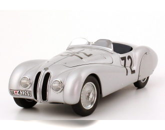 BMW 328 Roadster Streamline #72, Ulrich Richter - Wilhelm Briem Mille Miglia (1940), silver