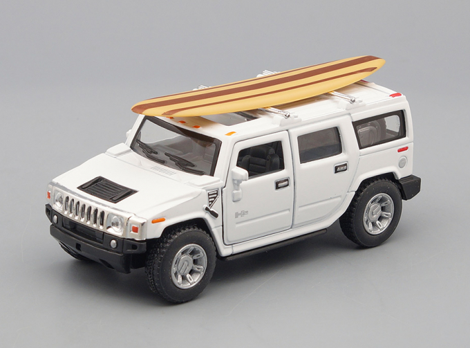 HUMMER H2 SUV Surfboard (2005), white