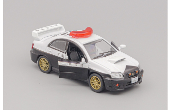 SUBARU Impreza WRX STI Japanese Police, white / black