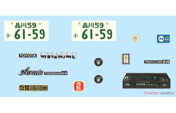 Сборная модель TOYOTA Cresta GX71 (High Socar)