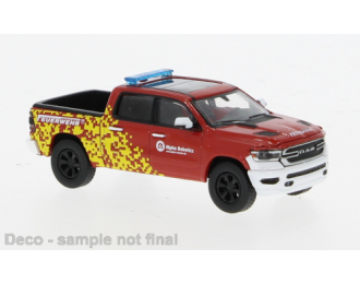 DODGE Ram 1500 Pick-up Feuerwehr (2018), Red Yellow