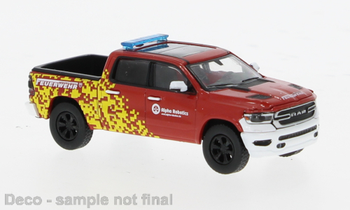 DODGE Ram 1500 Pick-up Feuerwehr (2018), Red Yellow