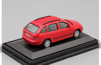 SKODA Fabia, red