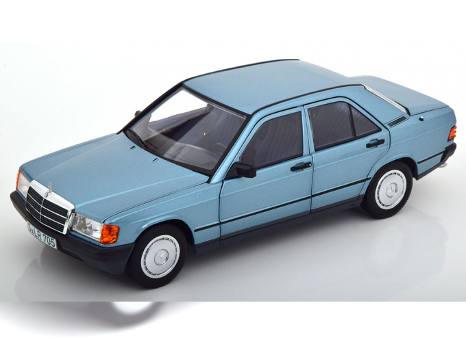 MERCEDES-BENZ 190E (1984), light blue metallic