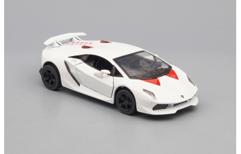 LAMBORGHINI Sesto Elemento, white / red