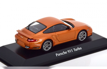 PORSCHE 911 (997) Turbo Coupe (2009), orange-metallic