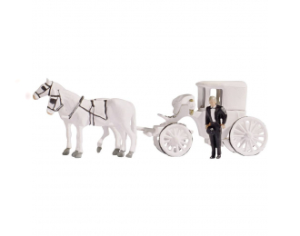 Wedding Carriage, white