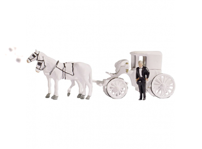 Wedding Carriage, white