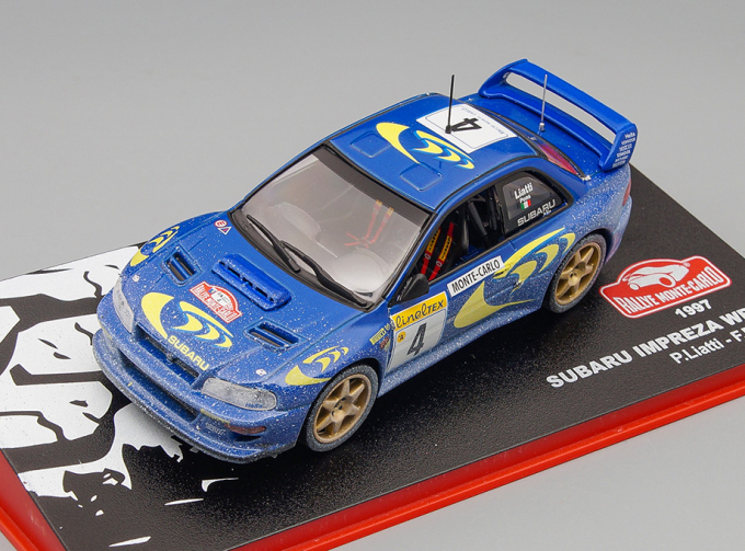 SUBARU Impreza WRC P.Liatti - F.Pons (1997) из серии Rallye Monte-Carlo