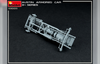 Сборная модель Austin Armored Car 3rd Series: Ukrainian, Polish, Georgian, Romanian Service. Interior Kit