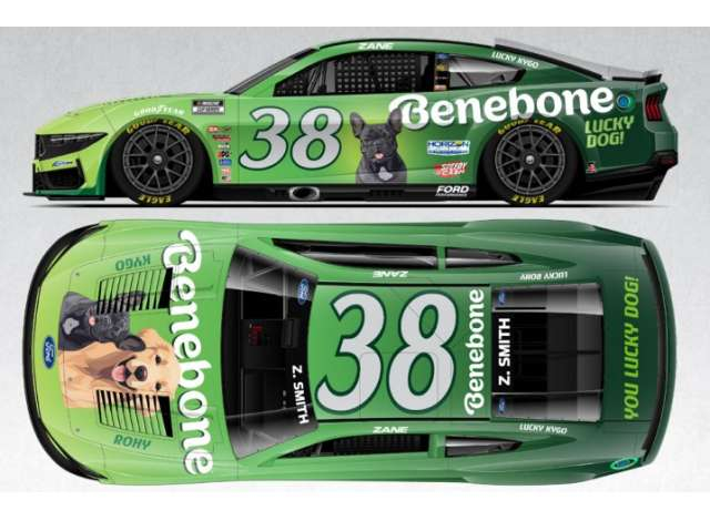Ford Mustang #38 Zane Smith *Benebone*, green 2025