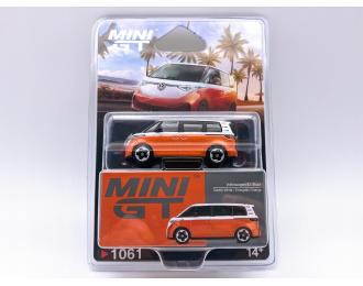 VOLKSWAGEN ID. Buzz Caravelle (2022), white/orange