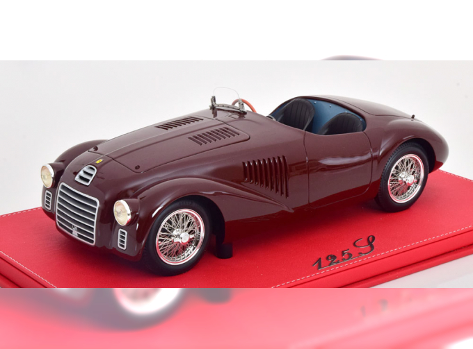 FERRARI 125S Roadster (1947), darkred