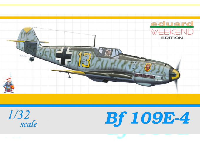 Сборная модель Bf 109E-4