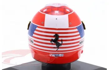 MINI HELMET Ferrari F2001 USA GP / Formula 1 World champion Michael Schumacher (2001)