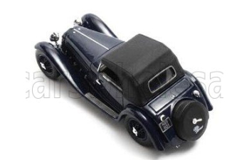 ALFA ROMEO 6C 1750SV Figoni Spider Cabriolet Closed (1932), blue/black 