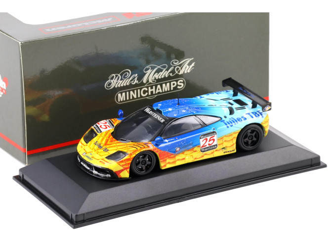 McLAREN BMW 1996 FIA GT Championship 1997 BBA Competition 42 Laribiere - Petit, silver