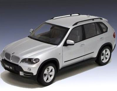BMW X5 xDrive 48i (E70) 2007, silver