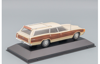 FORD LTD Country (1972), beige / brown