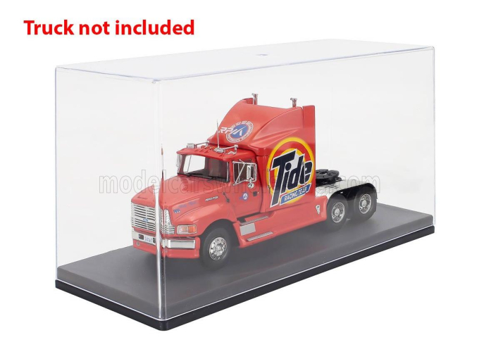 Бокс для серии Tractor Truck Tuning Collection (черный подиум / прозрачный колпак)