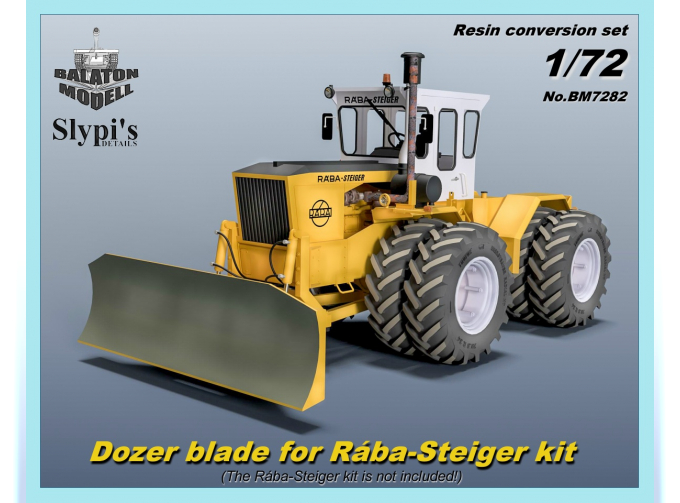 Набор для конверсии, Бульдозерный отвал для трактора Rába-Steiger 250 / Dozer blade for Rába-Steiger 250 kit