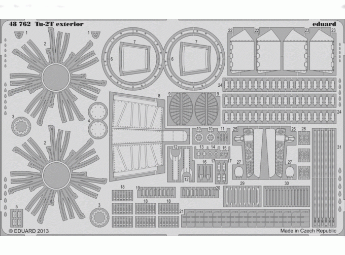 Фототравление TU-2 exterior