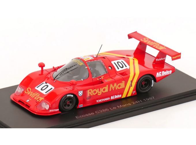 Ecosse C286 №101 24h LeMans Mike Wilds, Les Delano, Andy Petery (1987)