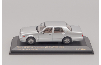 NISSAN Gloria Brougham VIP (PAY31) (1998), platinum silver metallic