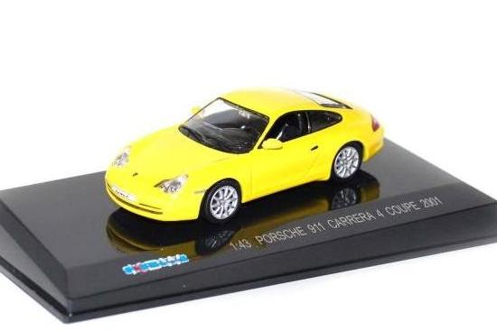 PORSCHE 911 Carrera 4 Coupe (2001), yellow