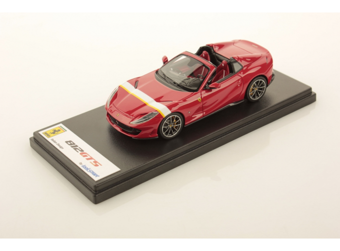 Ferrari 812 GTS (Rosso Corsa with White/Yellow Livery)