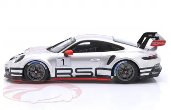 PORSCHE 911 (992) GT3 Cup #1 Porsche Track Experience (2023), silver