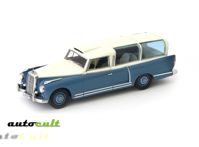 MERCEDES-BENZ 300D Versuchsbegleitwagen (Germany 1960), blue / white