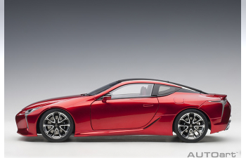 LEXUS LC500 Coupe (2016), red