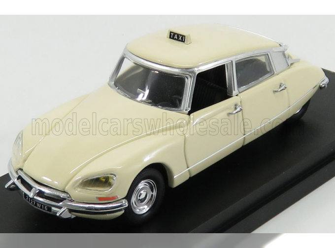 CITROEN Ds21 Taxi Paris (1969), Cream