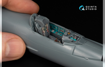 3D Декаль интерьера кабины МиГ-21БИС Поздний (с системой Полет-ОИ) (Eduard) (с 3D-печатными деталями