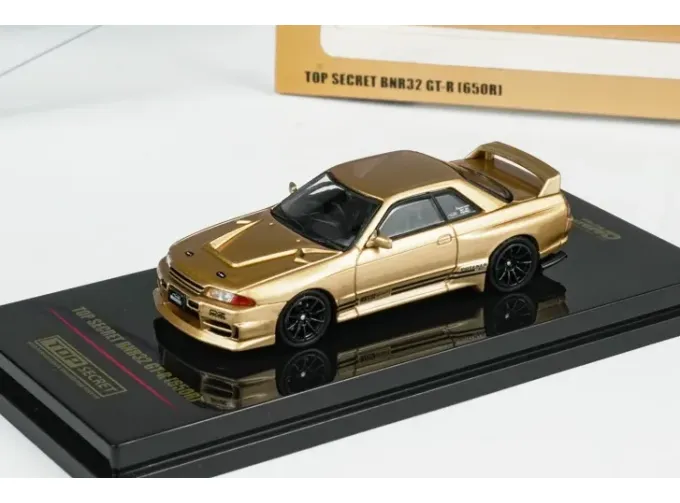NISSAN Skyline Top Secret BNR32 GT-R (650R), gold
