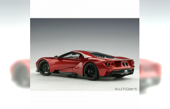 Ford GT - 2017 (red with silver stripes)