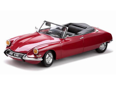 CITROEN DS 19 OPEN CONVERTIBLE, red