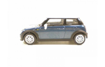 MINI Cooper, Городские 1:43, синий с белым