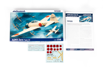 Сборная модель A6M3 Zero Type 32 Weekend Edition