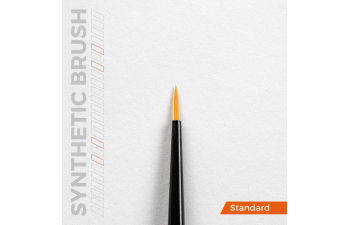 Синтетическая кисть - Круглая 3/0 / AK SYNTHETIC BRUSH – ROUND 3/0