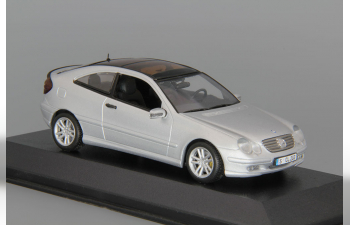 MERCEDES-BENZ C-class Sports Coupe CL203 (2001), silver