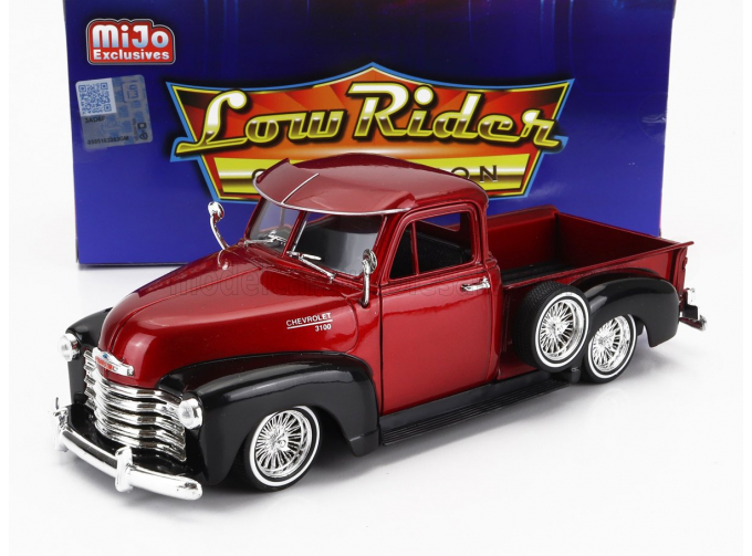 CHEVROLET 3100 Pick-up Low Rider (1953), Red Met Black