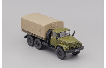 ЗИЛ 131 бортовой с тентом, Грузовики СССР 15, хаки
