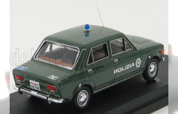 FIAT 128 4 Porte Polizia Police (1969), Green