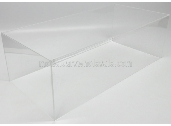 VETRINA DISPLAY BOX Only Transparent Cover - Solo Copertura Trasparente - Bohemia Without Base - Lungh.lenght Cm 51 X Largh.width Cm 24 X Alt.height Cm 19 (altezza Interna 15.3 Cm ), Plastic Display