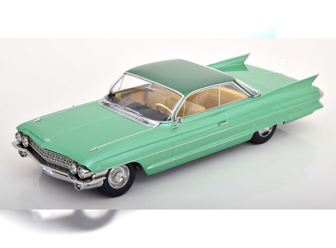 CADILLAC Coupe DeVille Series 62 (1961), light green-metallic/green metallic