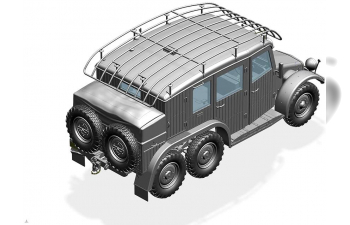 Сборная модель German Krupp Protze Kfz. 19 Radio Command Car