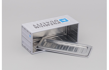 Контейнер металлический, серый