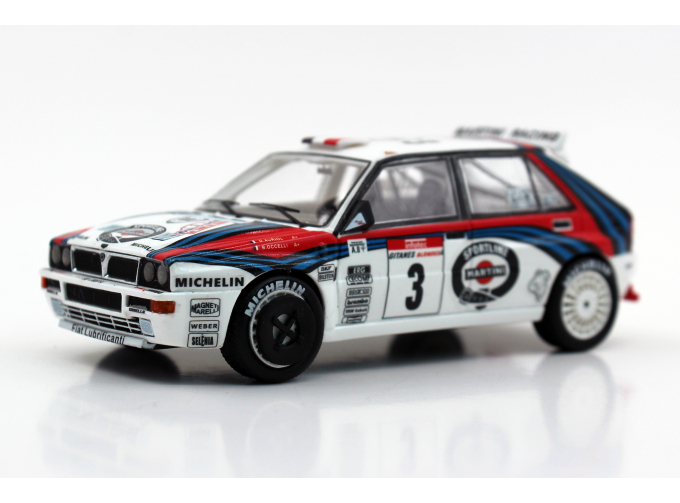 LANCIA Delta MC #3 D. Auriol / Occelini победитель Tour de Corse (1992)